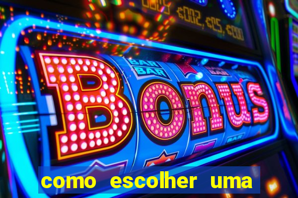 como escolher uma boa cartela de bingo